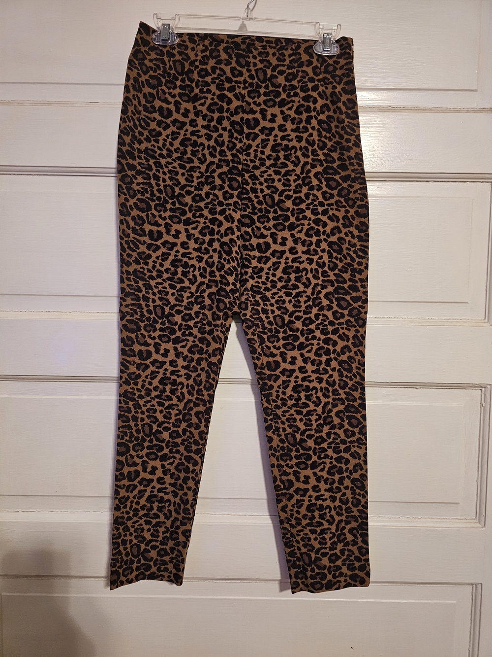 Time and Tru Leopard Print Millennium Skinny Pants - Size 12